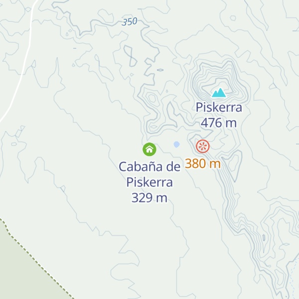 Map of Cabaña de Piskerra