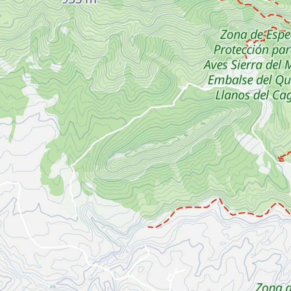 Map of Puntal del Cuchillo