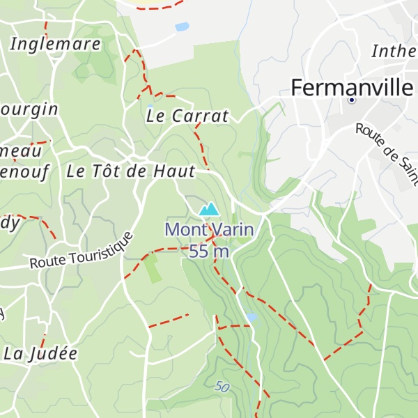 Map of Mont Varin