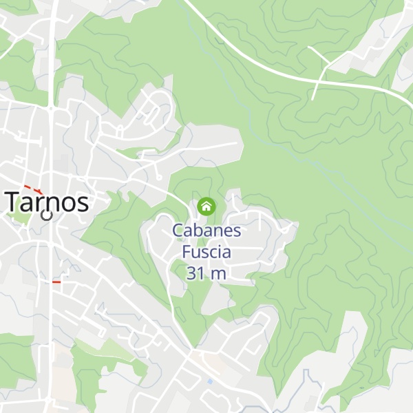 Map of Cabanes Fuscia