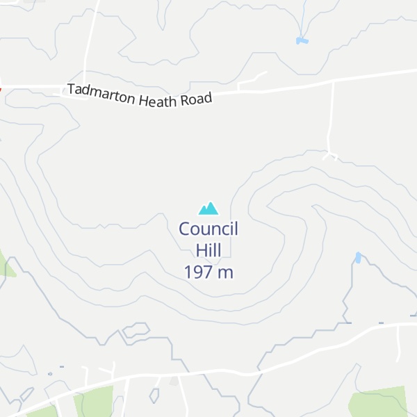 Map of Council Hill