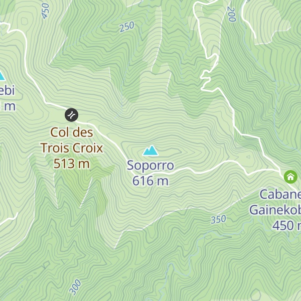 Map of Soporro