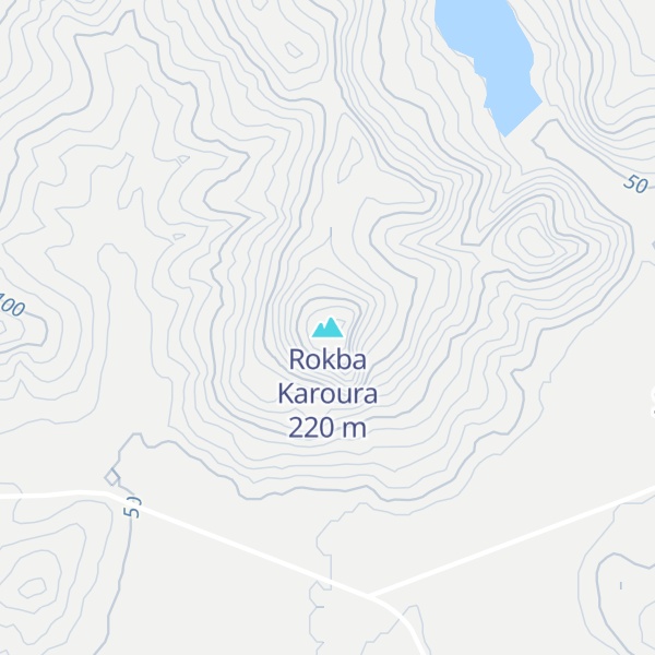 Map of Rokba Karoura