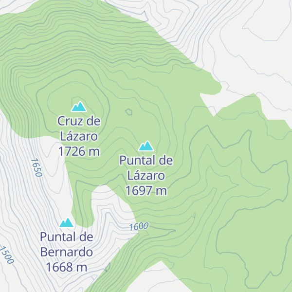 Map of Puntal de Lázaro