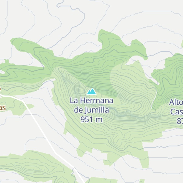 Map of La Hermana de Jumilla