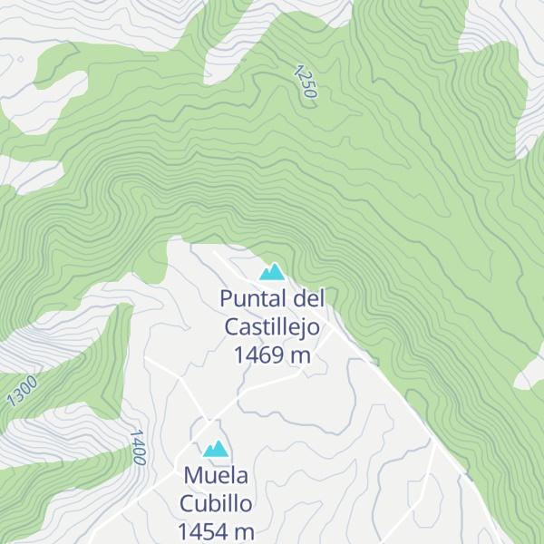 Map of Puntal del Castillejo