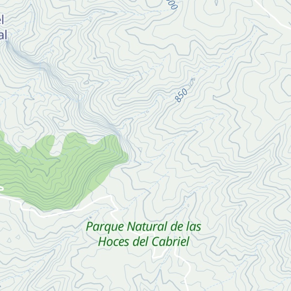 Map of Peña Cortada