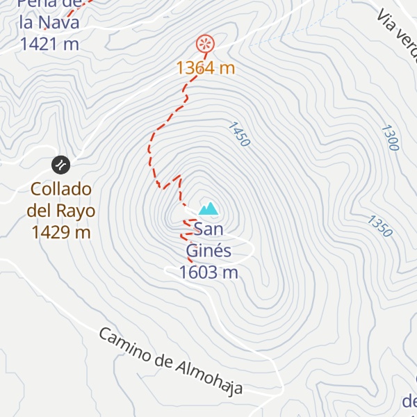 Map of San Ginés