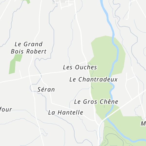 Map of Gîte Les Ouches