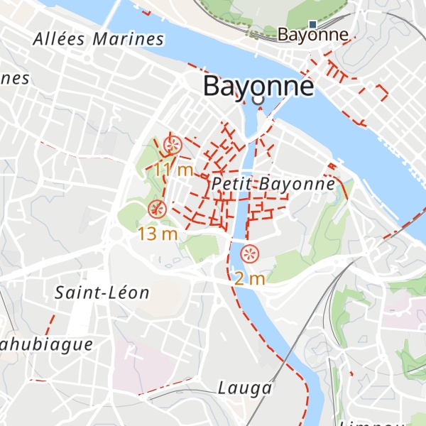 Map of Refuge Saint-Jacques