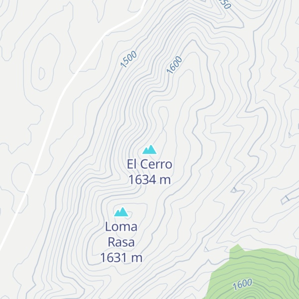 Map of El Cerro