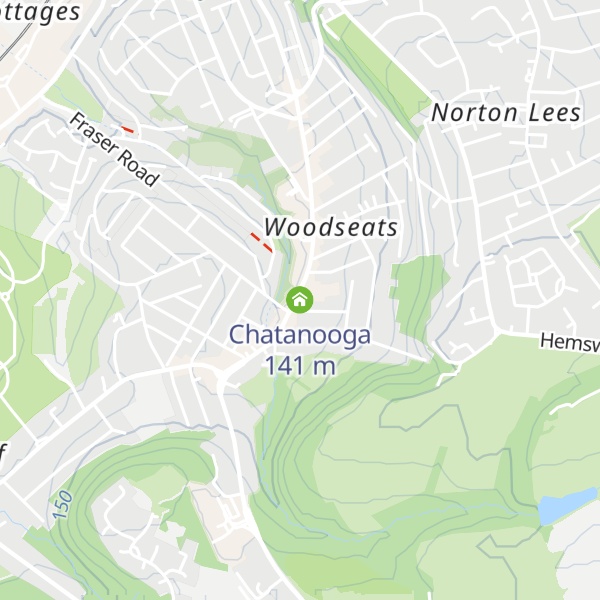 Map of Chatanooga