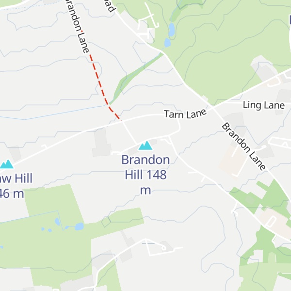 Map of Brandon Hill