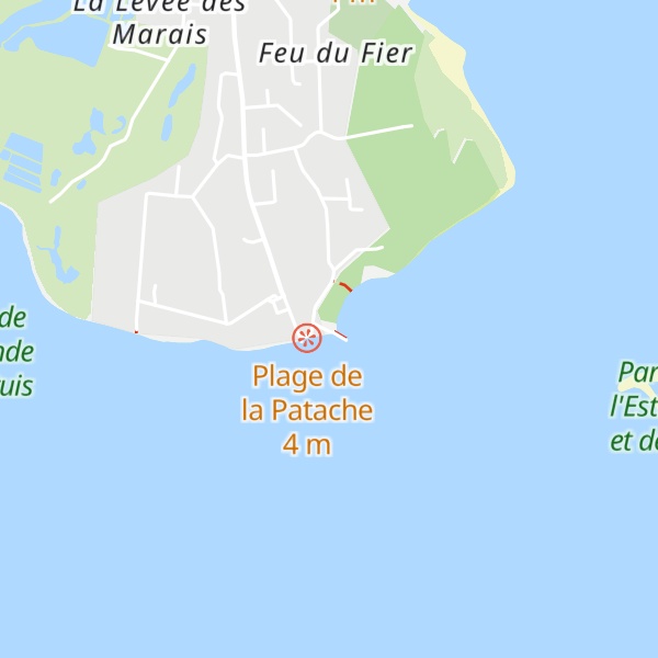 Map of Cabane de la Patache