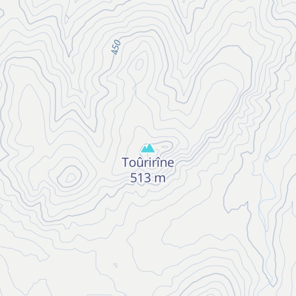 Map of Toûrirîne