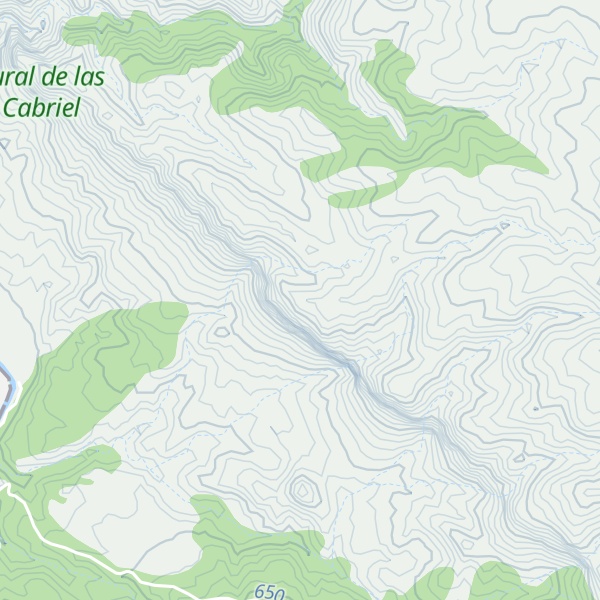 Map of Peña del Carcachal