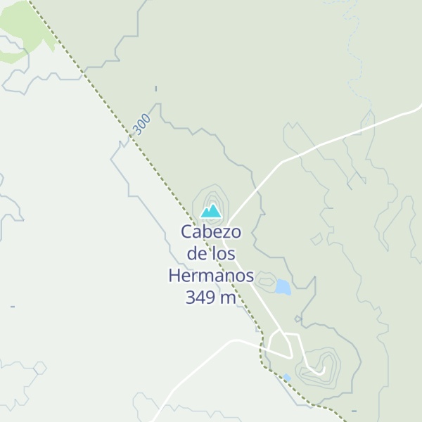 Map of Cabezo de los Hermanos