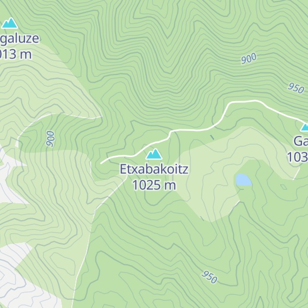 Map of Etxabakoitz