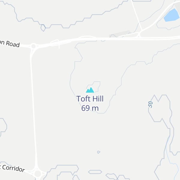 Map of Toft Hill