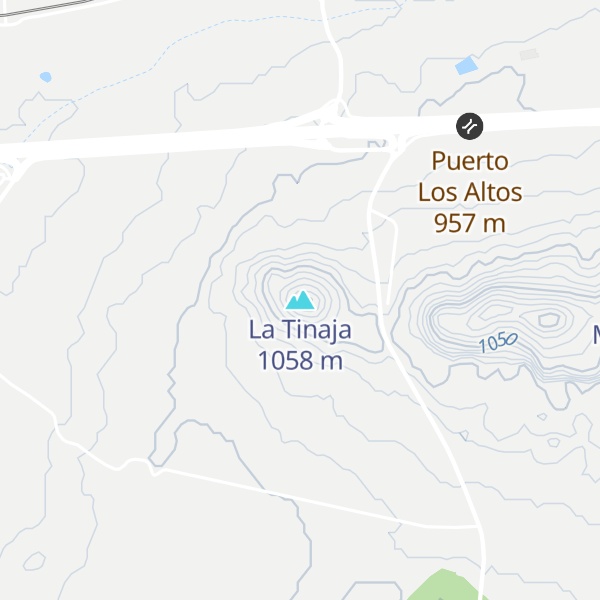 Map of La Tinaja