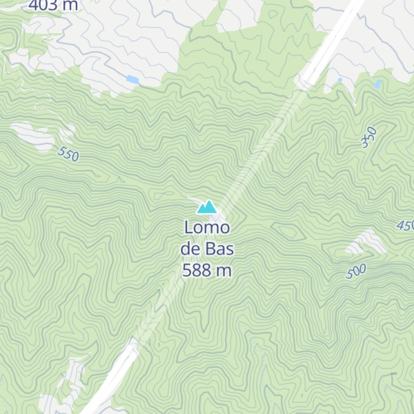 Map of Lomo de Bas