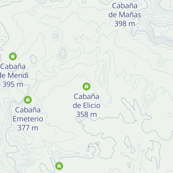 Map of Cabaña de Elicio