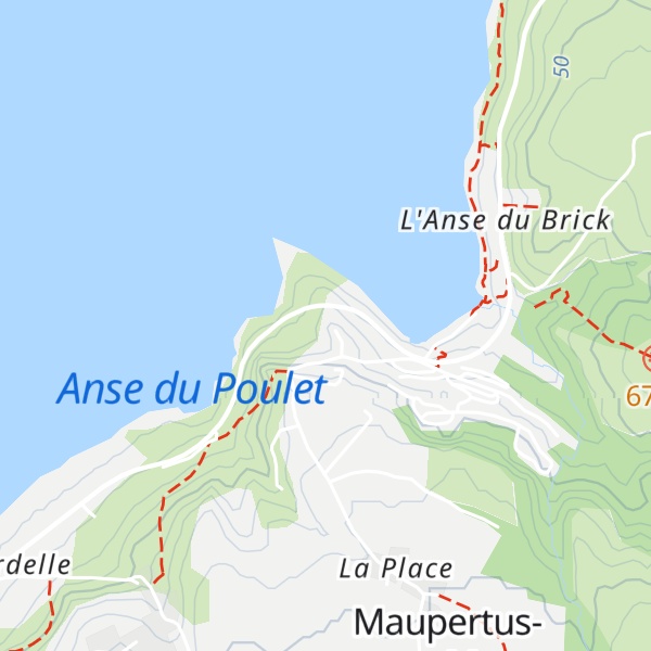 Map of Rocher du Grand Castel