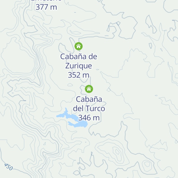 Map of Cabaña del Turco