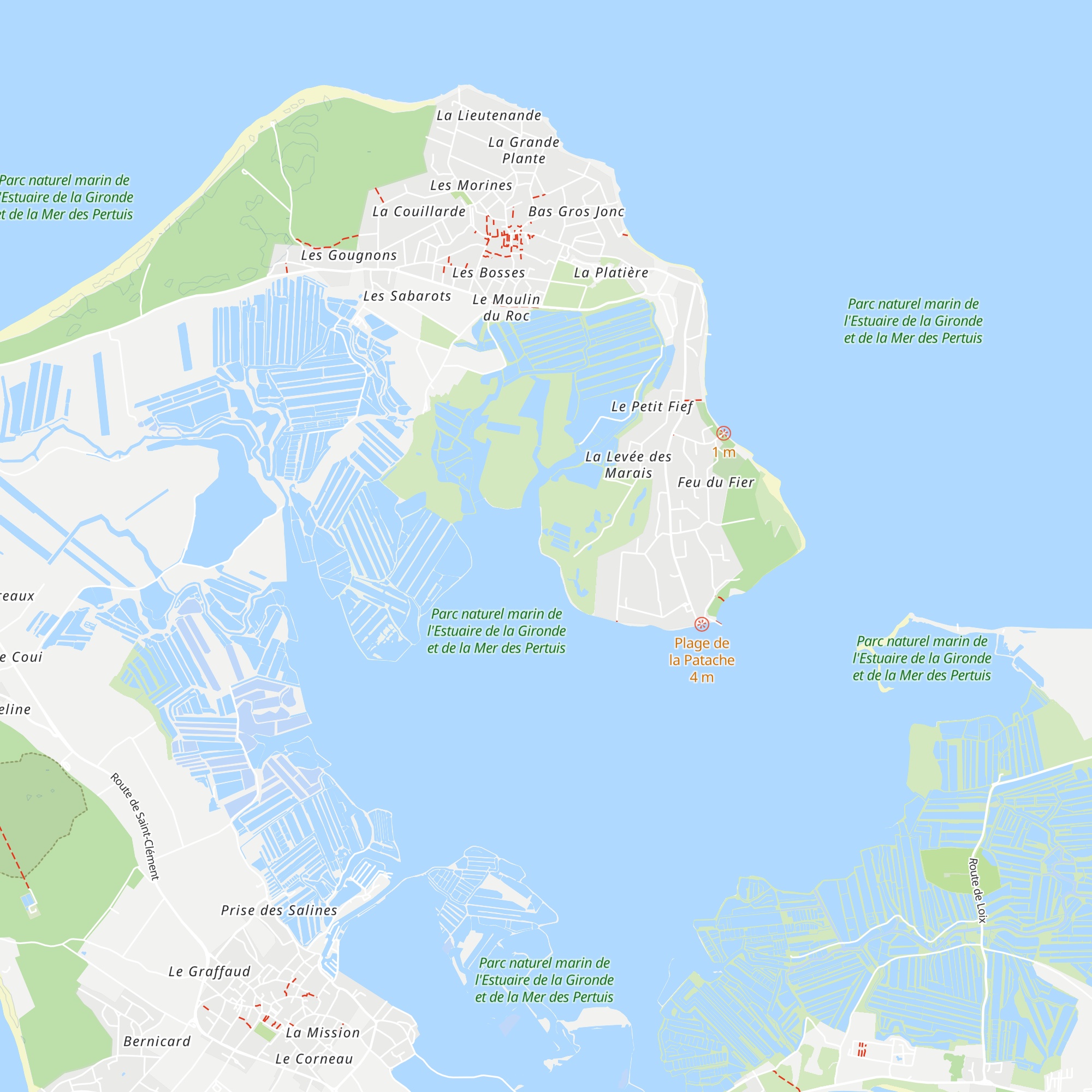 Cabane du Drapeau map