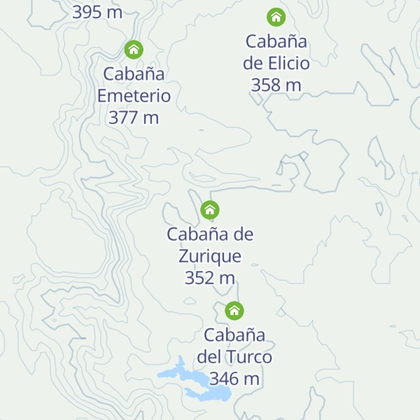 Map of Cabaña de Zurique