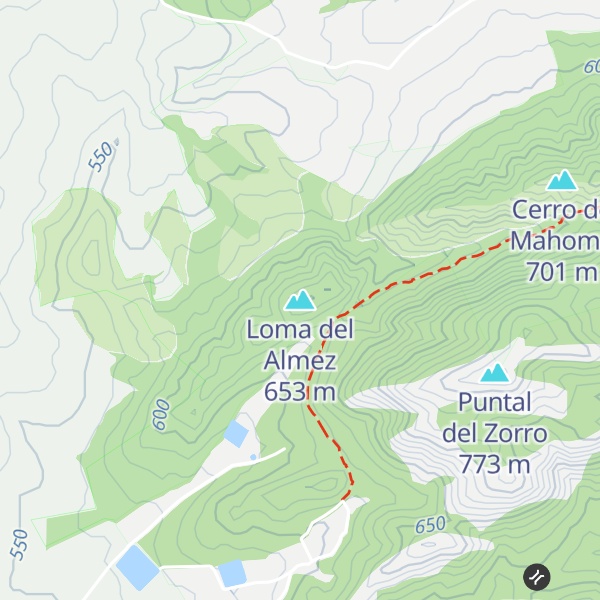 Map of Loma del Almez