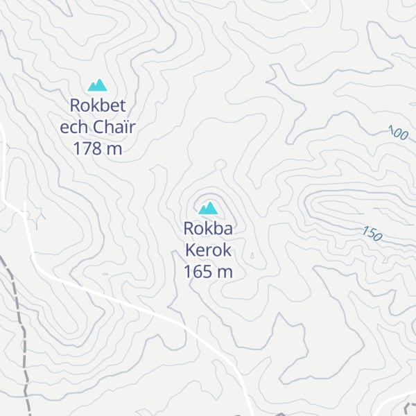 Map of Rokba Kerok