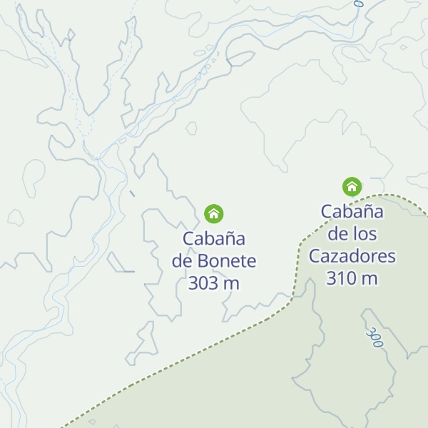 Map of Cabaña de Bonete