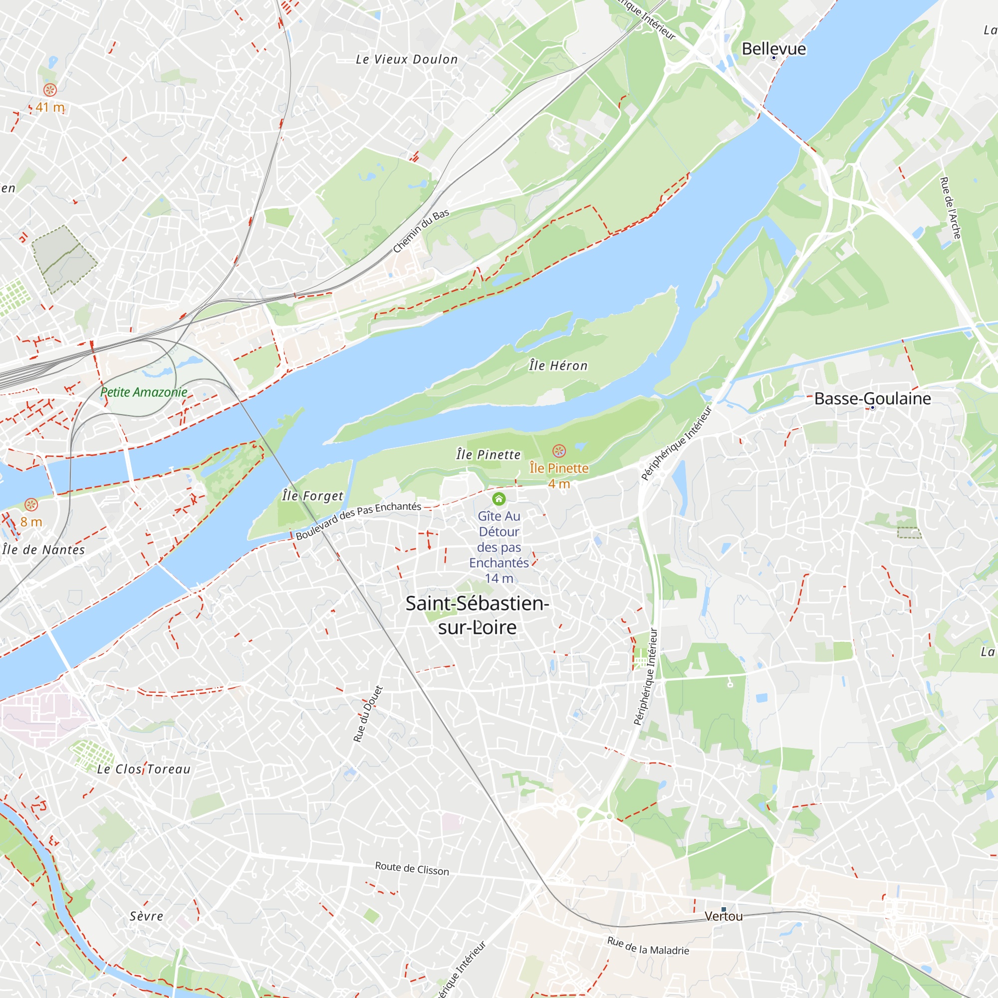 Gîte Au Détour des pas Enchantés map