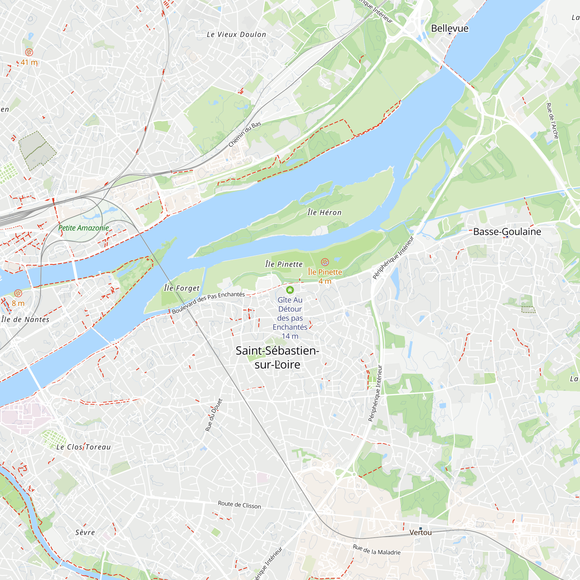 Gîte Au Détour des pas Enchantés map