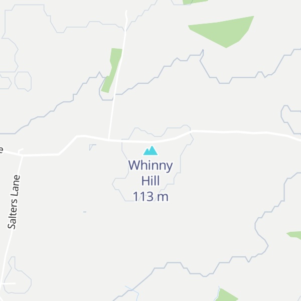 Map of Whinny Hill