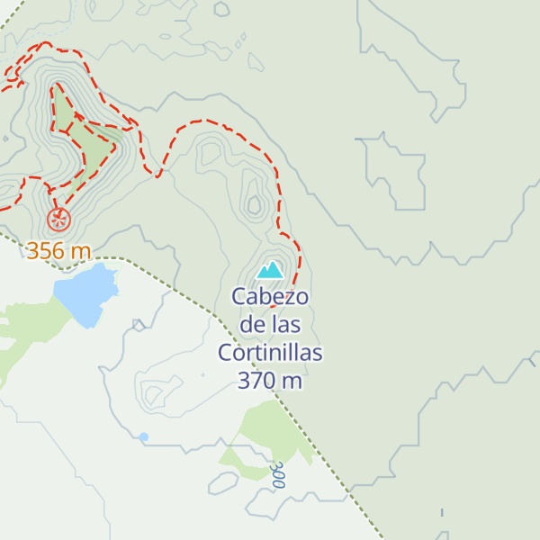 Map of Cabezo de las Cortinillas