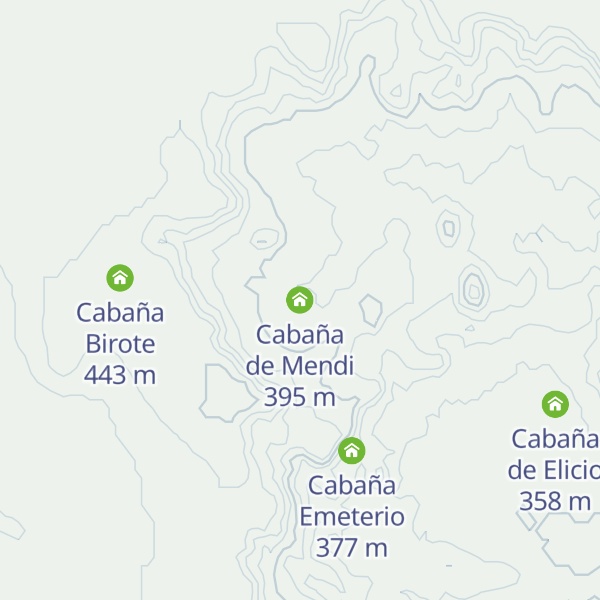 Map of Cabaña de Mendi