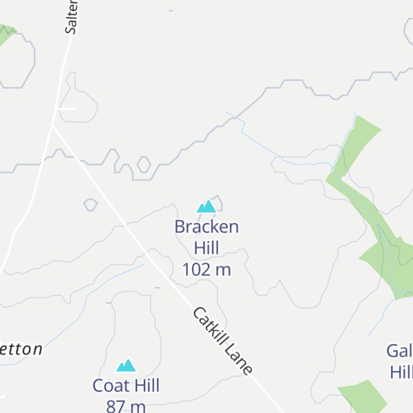 Map of Bracken Hill