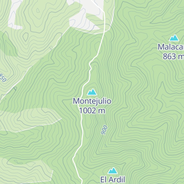 Map of Montejulio