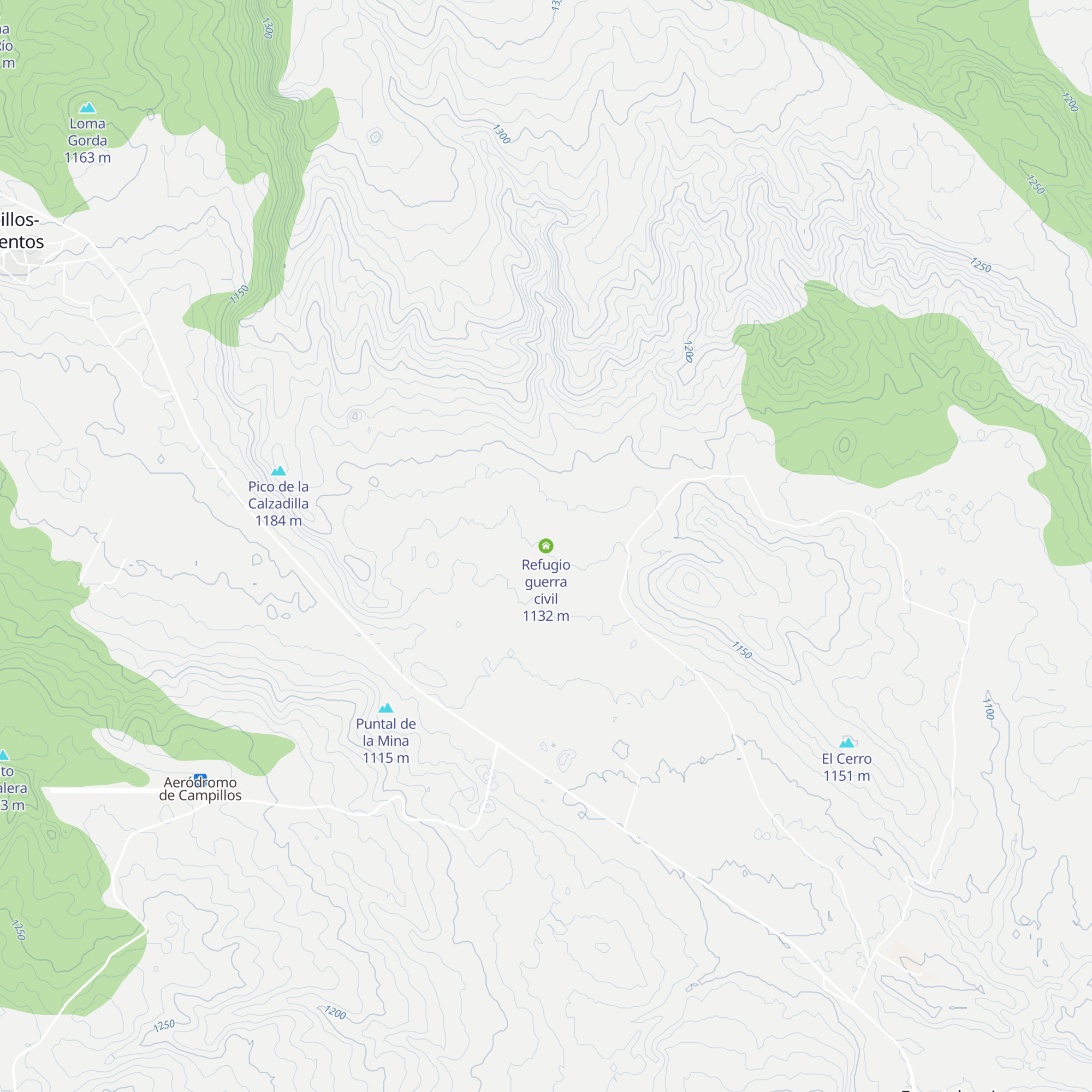Refugio guerra civil map