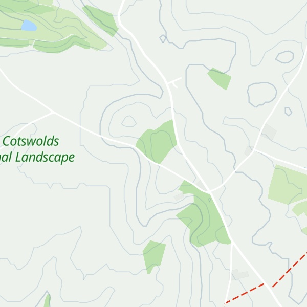 Map of Broom Hill