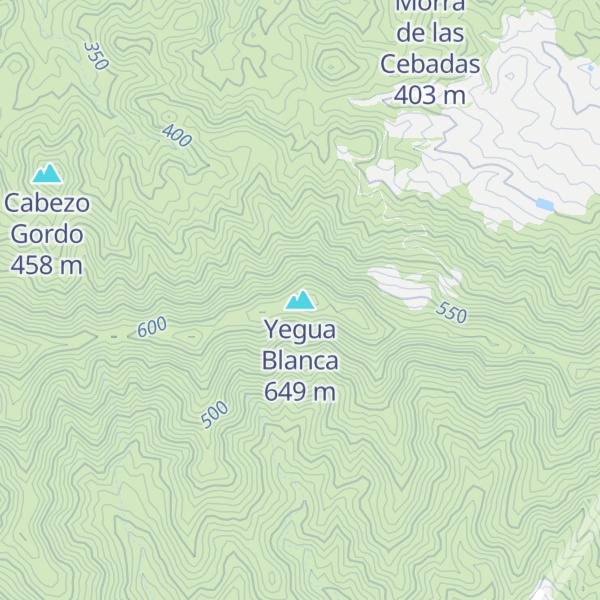 Map of Yegua Blanca