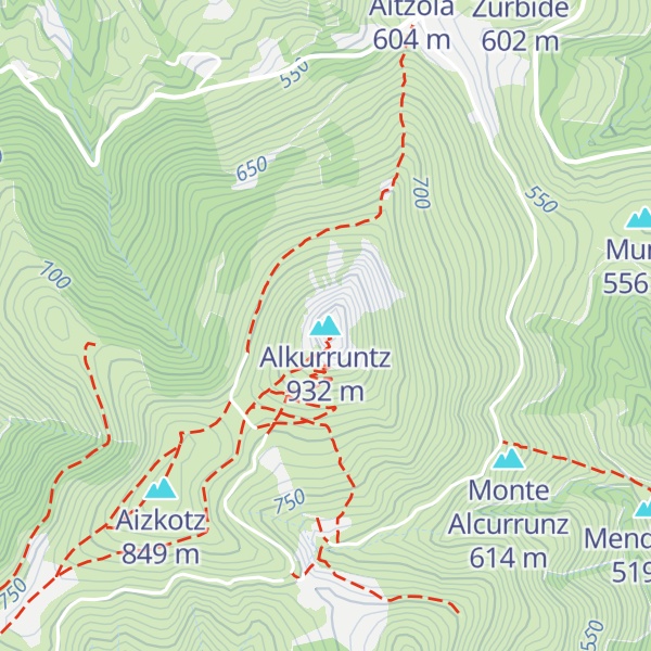 Map of Alkurruntz