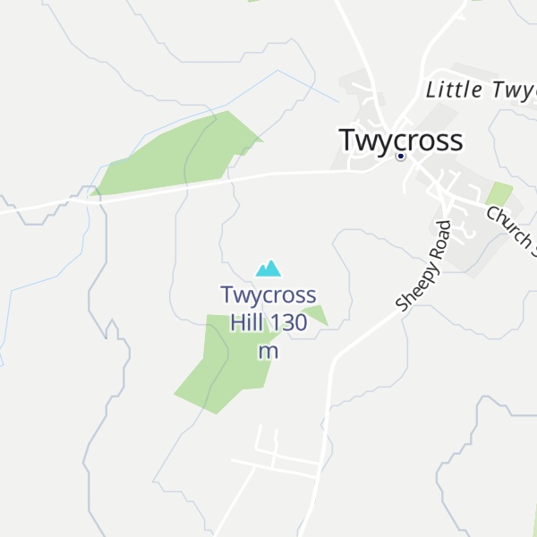 Map of Twycross Hill