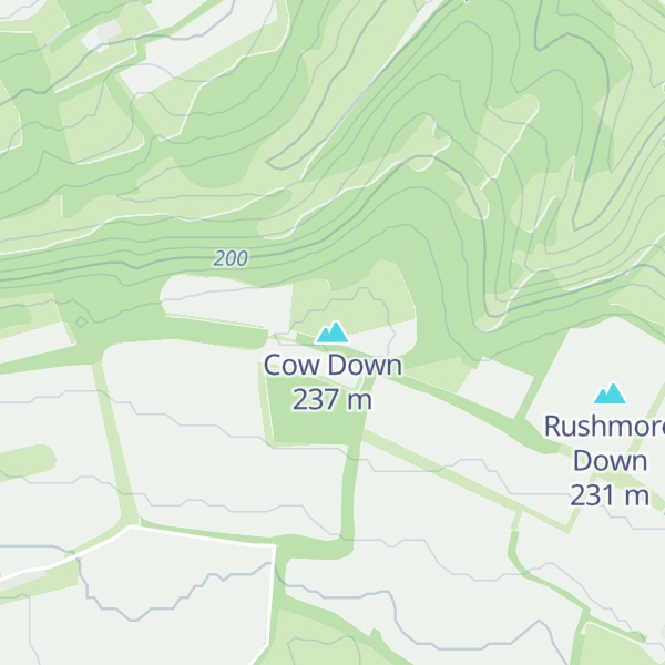 Map of Cow Down