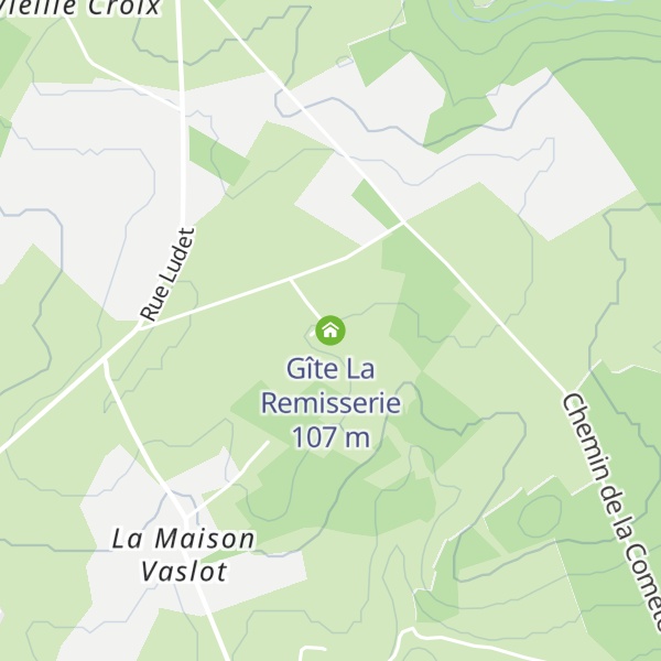 Map of Gîte La Remisserie
