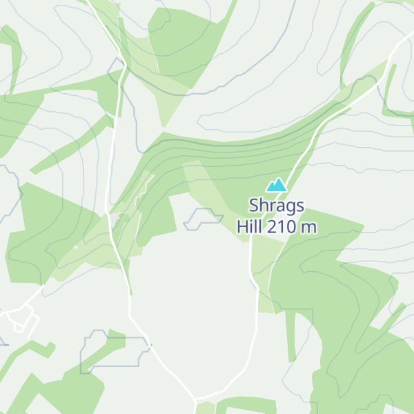 Map of Cleeve Hill