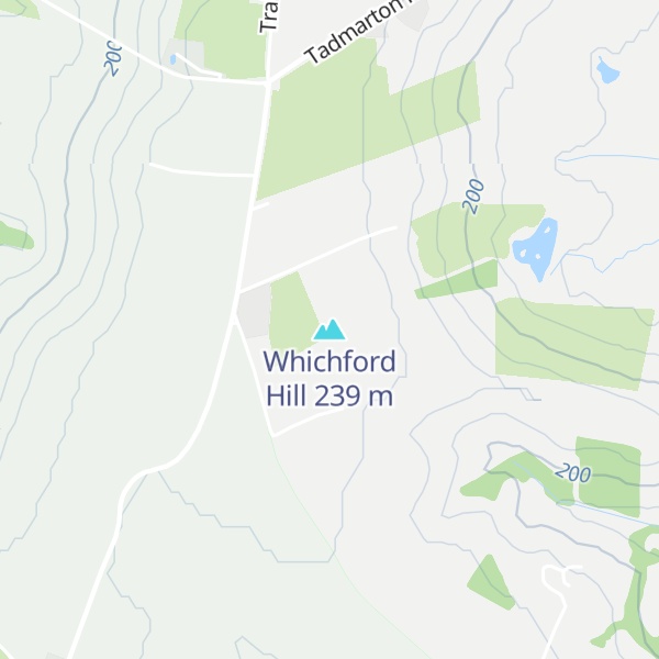 Map of Whichford Hill