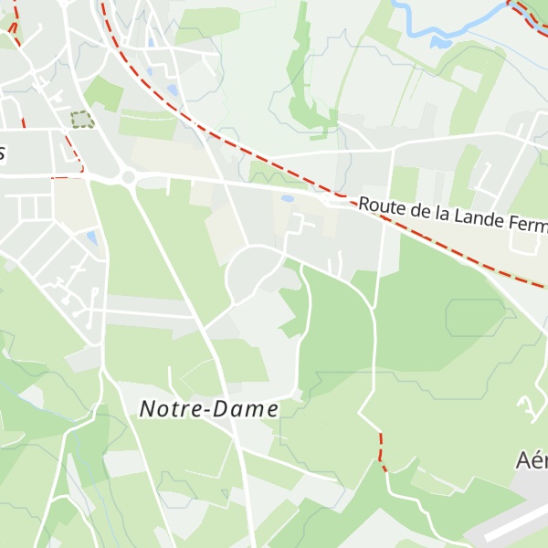 Map of Gîte de la Pinède - Ville de Lessay